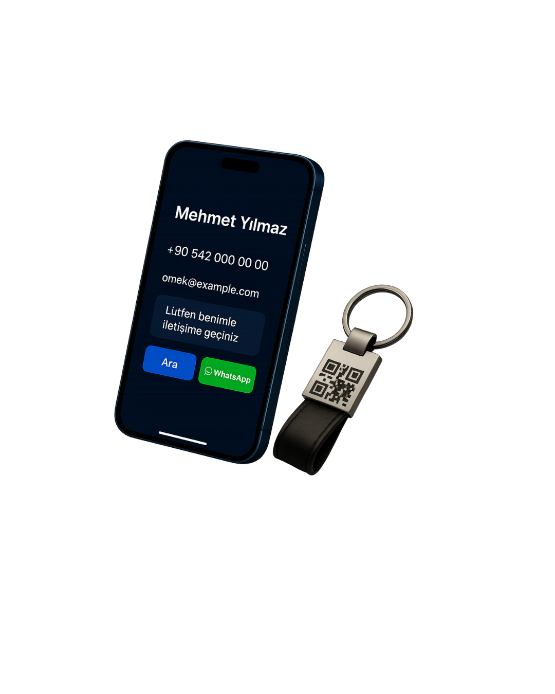 VistaQR Device and Keychain